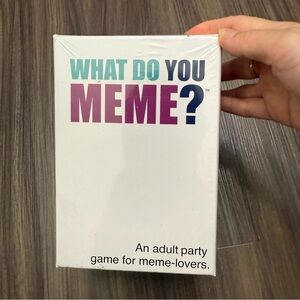 New sealed WHAT DO YOU MEME? Party game